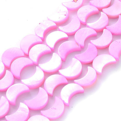 30-34pcs 8x11mm Natural Shell Spacer Beads Jewelry Making Bracelet Necklace DIY