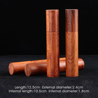 1pcs Wooden Incense Burning Stick Storage Box Holder Insense-Burner Catcher Case