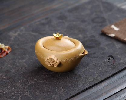 100cc chinese Yixing Handmade Zisha GaiWan Duan Clay tea cup Gongfu tureen