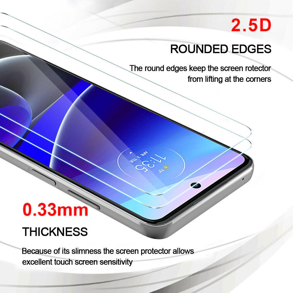 For Motorola Moto G Stylus 4G/5G 2022 Slim Tempered Glass Clear Screen Protector