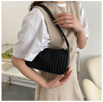 Vintage Handbags Exquisite Underarm Bag Shoulder Purse Zipper Handbag Clutch 1PC
