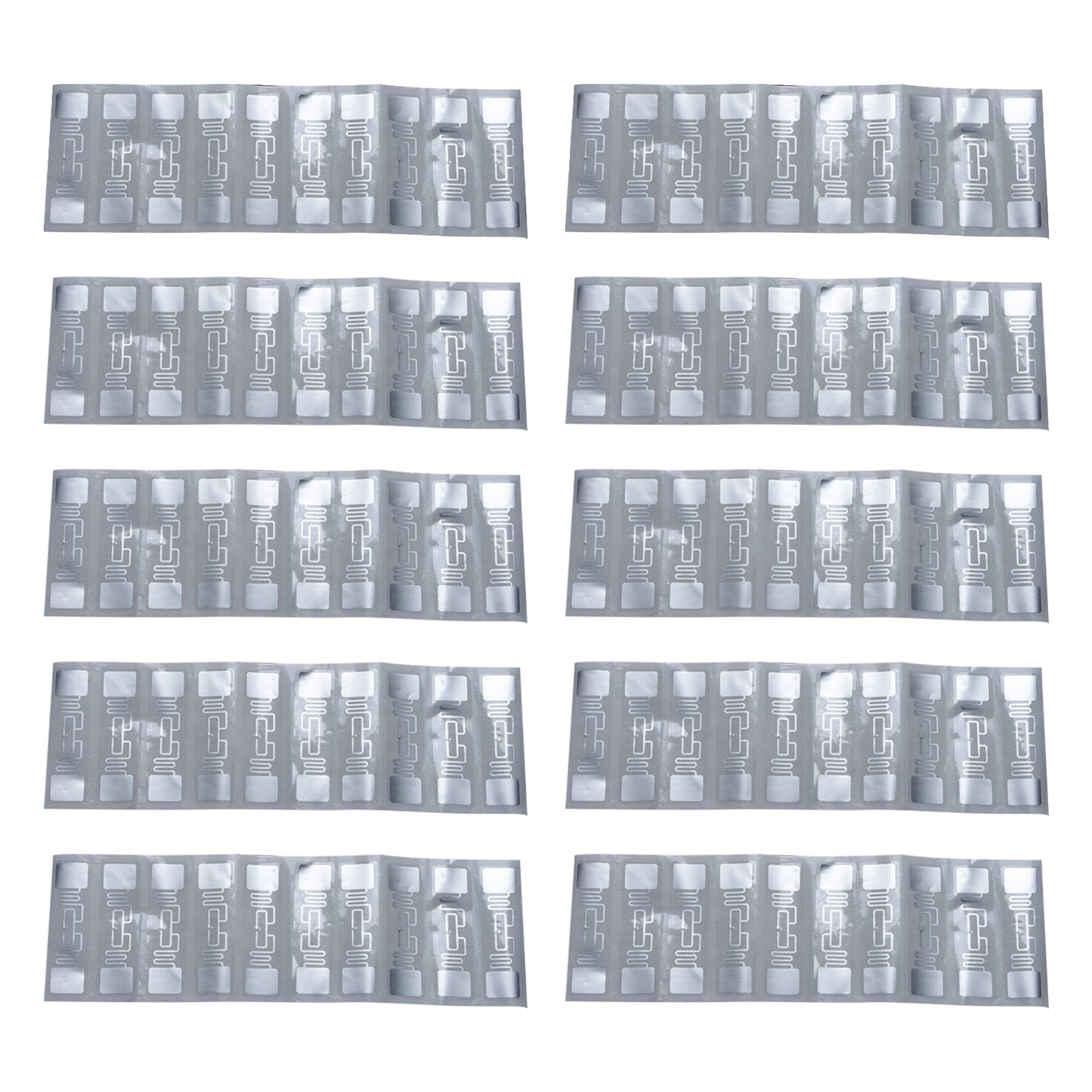 10 Pcs Long Distance Alien 9662 3''x1'' UHF 6C 915Mhz RFID Wet Inlay Tag Label F