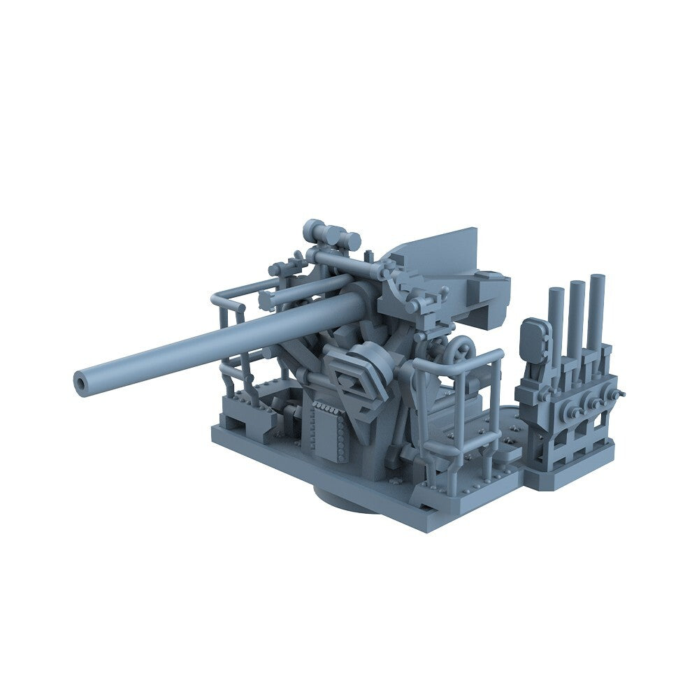 1/350 Model Upgrades Parts USS 5"/25 (12.7 cm) Caliber AA Gun For Battleship