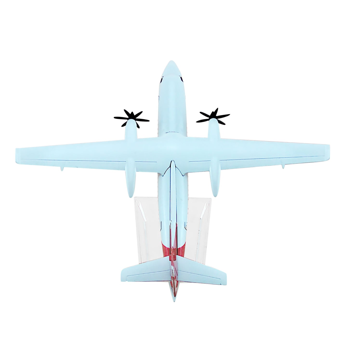 1:200 Air White Colombia Avianca FOK F50 Airlines Plane Diecast Model Ornaments