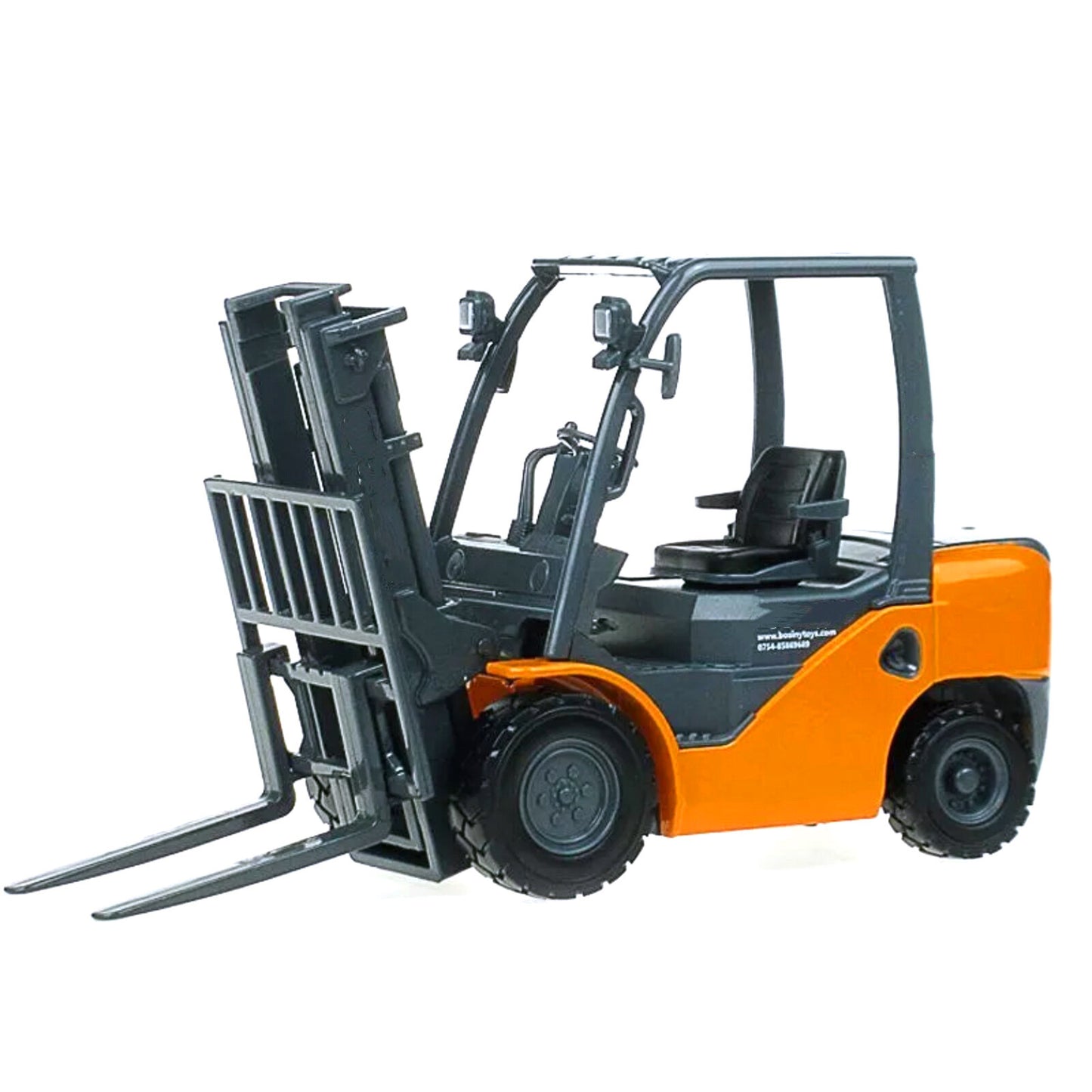 7.4" 1/20 Material Handling Forklift Truck Model Finished Static Decoration