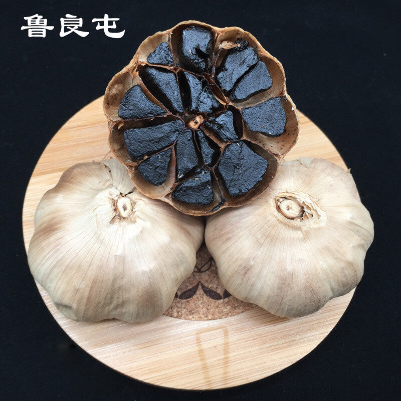 Black garlic, single headed and multi lobed, fermented500g