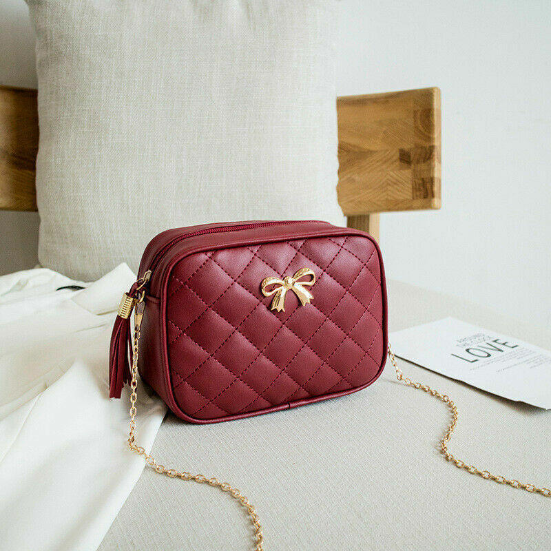 Messenger Bag Women Lingge Embroidery Female Shoulder Bag Ladies Crossbody Bags