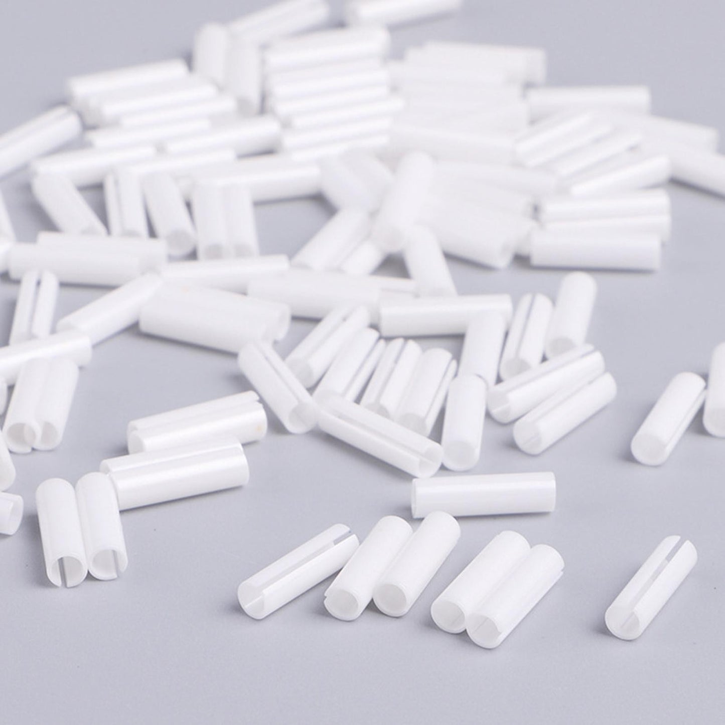 100Pcs Ceramic Sleeve ST/FC Universal Fiber Optical Adapter Port Interface