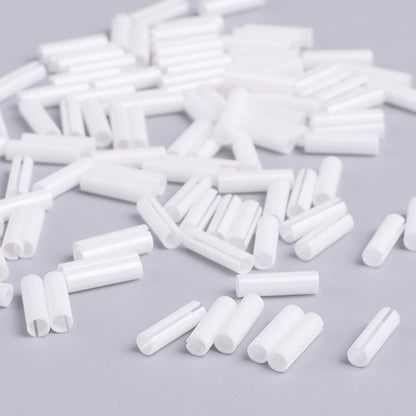 100Pcs Ceramic Sleeve ST/FC Universal Fiber Optical Adapter Port Interface