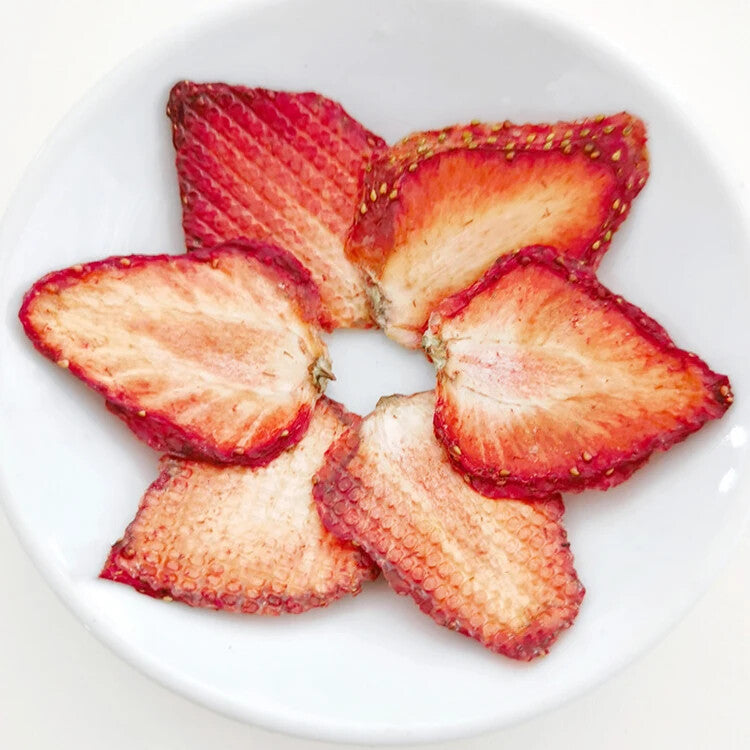 Top Grade Dried Strawberry Fruit Slices Pure Natural Dry Fruit Tea