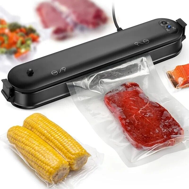 Maquina Automatica Para Envasar al Vacio Alimentos Sellado Profesional Efectiva