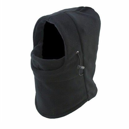 Winter Hat Thermal Fleece Balaclava Hat Hooded Neck Warmer Hiking Scarves Masks