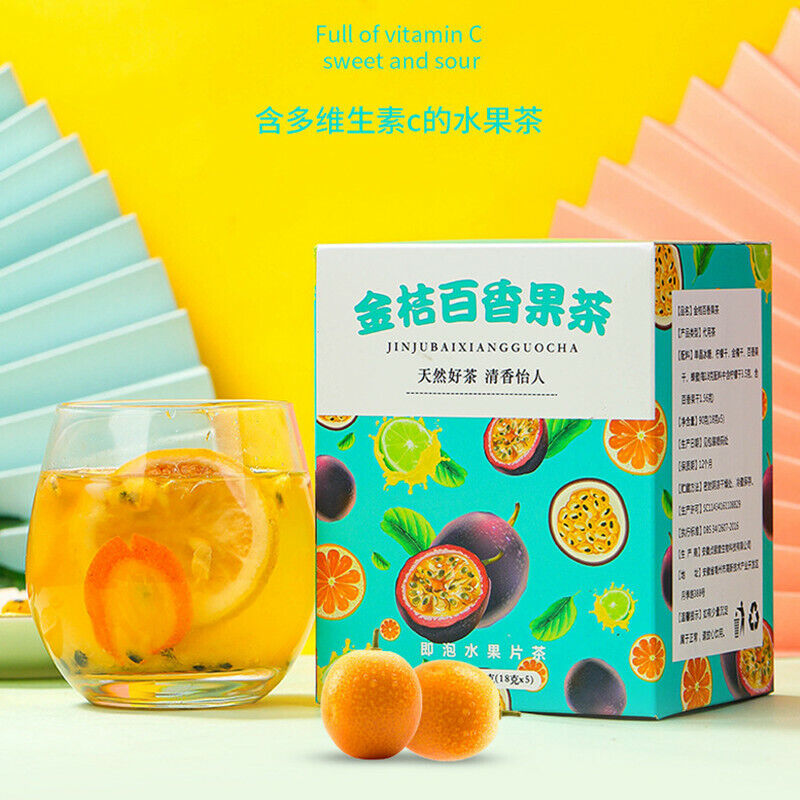 China Passion Fruit Kumquat-Passion Fruit Tea Vitamin C Lemon Instant Fruit Tea