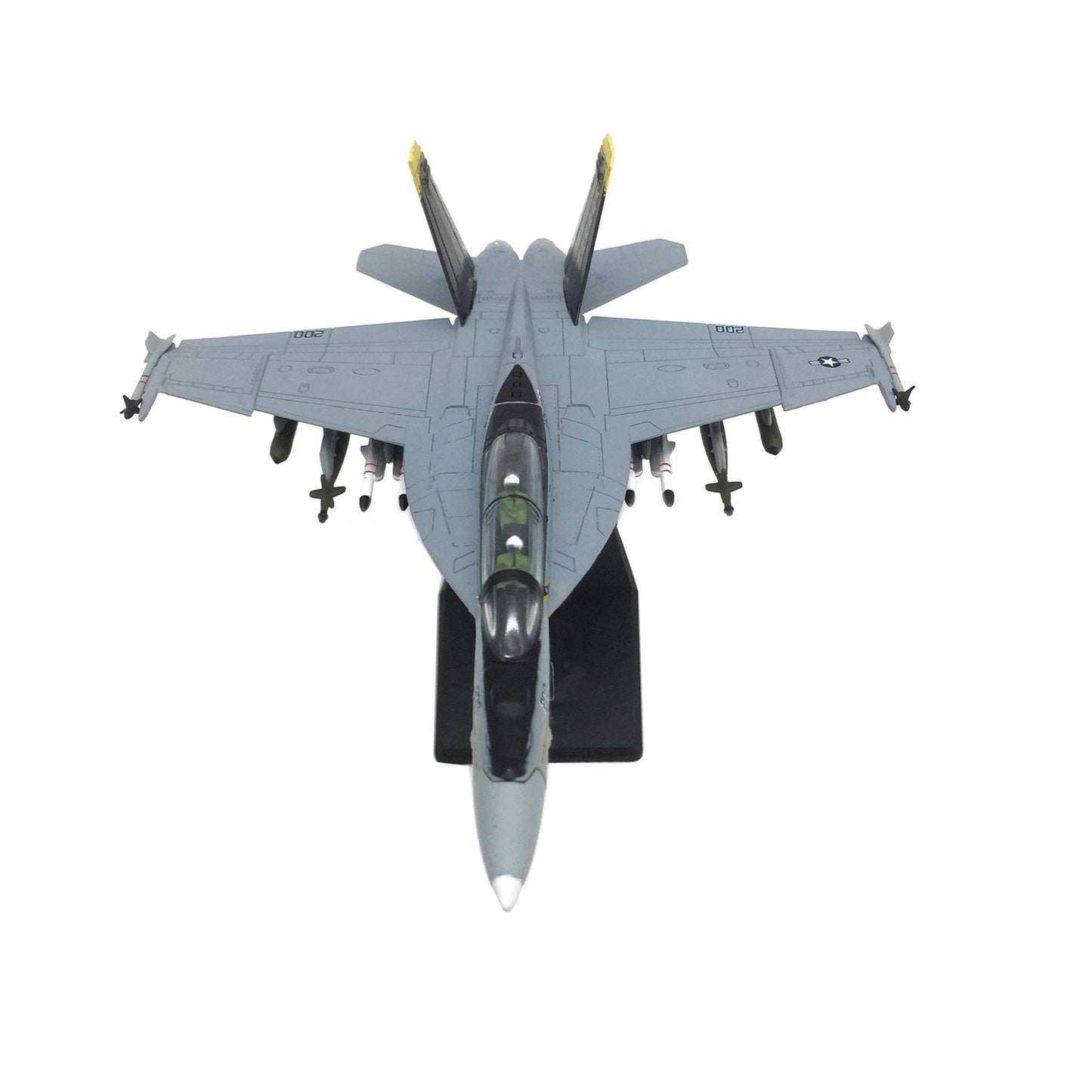1/100 American Hornet F/A-18B Fighter Aircraft Airplane Model Military Ornament
