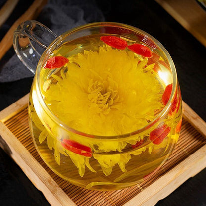 Chrysanthemum Tea Goldenseal Chrysanthemum clears heat and reduces fire