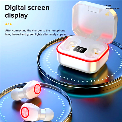 2023 Bluetooth Earbud Headset TWS 5.0 Wireless Earphone Invisible for All Phone