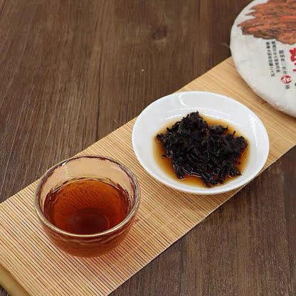 Haiwan Old Comrade Puer 2018 Liang Gong Peng Tu Ripe Pu'er Shou Puerh Tea 400g