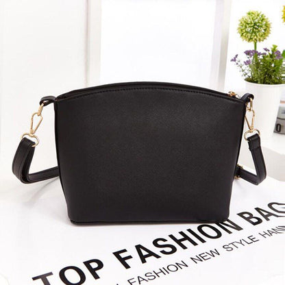 Leather Handbag Shoulder Bag Fashion Shell Messenger Crossbody Bags 24*19*10 CM