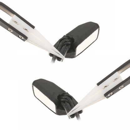Universal 1/10 RC Crawler Car 3mm Lamp Bead Foldable Rearview Mirror Simulation