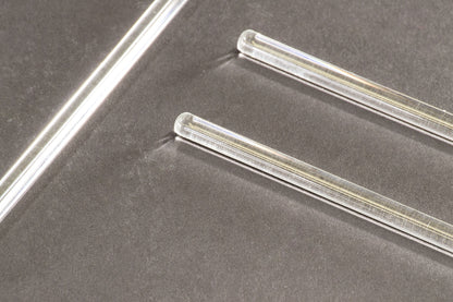 3 Pack Glass Stirring Rod - 6" Long, 5mm Diameter
