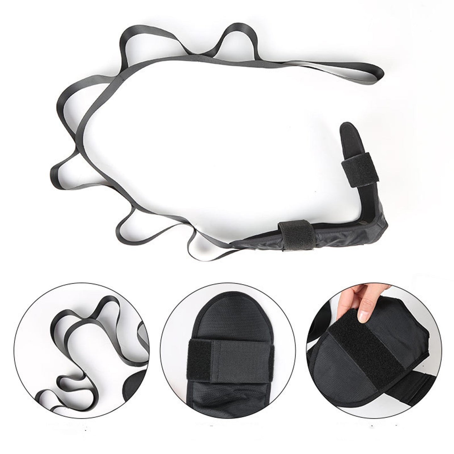 Yoga Stretching Trainer Stroke Correction Belt Foot Stretcher Ankle Stretching