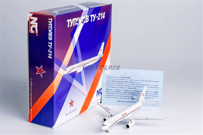 NG Models Russia State Transport Company for Tupolev TU-214 RA-64506 1:400 Model