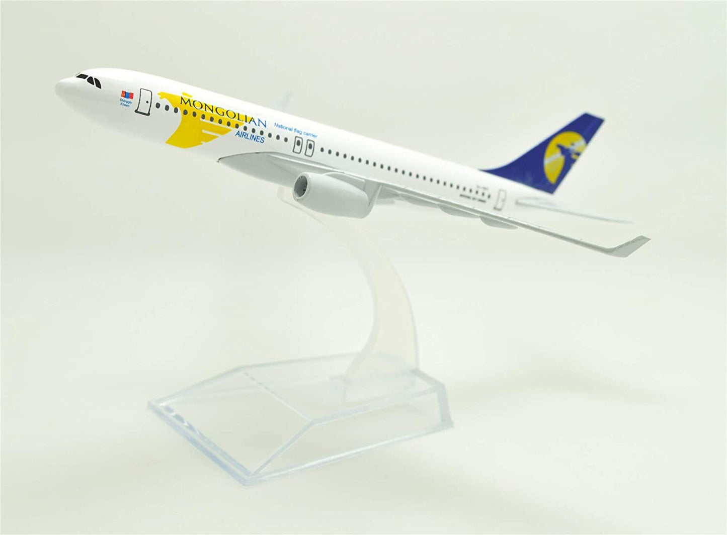 1:400 16cm B767-300ER Mongolian Airlines Metal Airplane Model Plane Toy