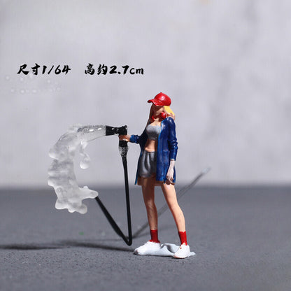 1/64 Figure Model Garage Workshops Scene Display Props Model Accessories