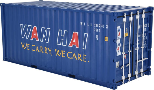 1:20 WAN HAI Shipping Container Model Abs Resin & Wood Toy Home Decoration Gift