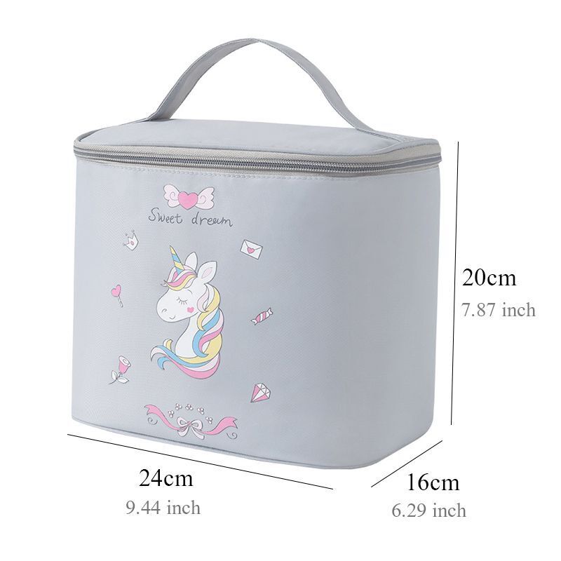 Cosmetic Bag Large Travel Organizer Waterproof Makeup Case Traveling Pouch 1 PC