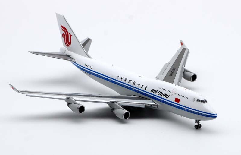 JC WINGS Air China For Boeing B747-400 B-2472 Flaps Down 1/400 Aircraft Model