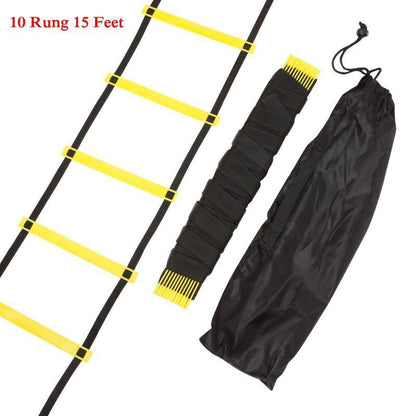 4Styles 5/8/10/11 Rung Nylon Straps Training Ladders Agility Speed Ladder Stairs