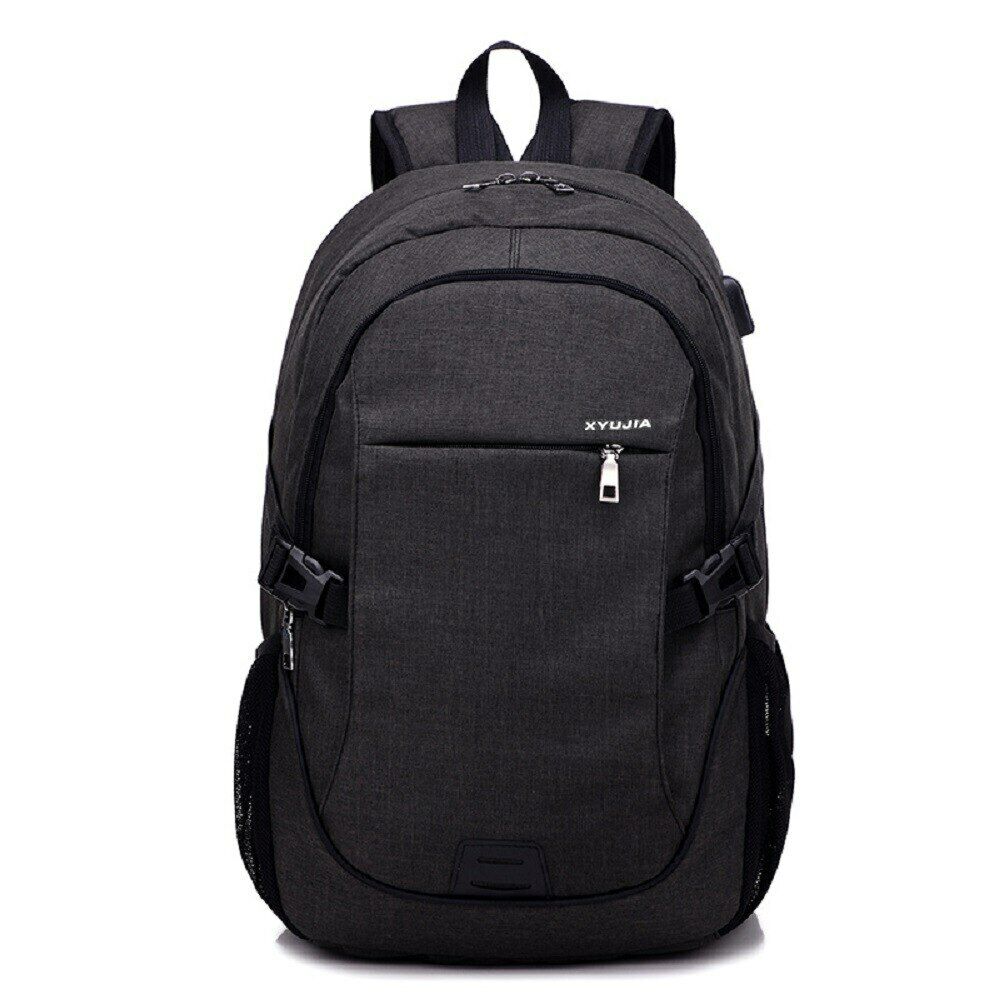 Male Backpack Bag 15.6 Inch Laptop Travel Backpack Teenagers Notebook School Bag