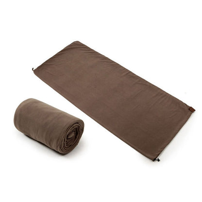 Camping Sleeping Bags Liner Ultralight Fleece Portable Warm Backpacking Tent Bed