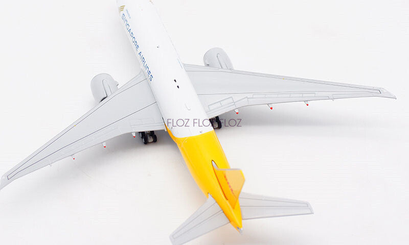 JC Wings SINGAPORE AIRLINES for DHL for BOEING B777-200LRF 9V-DHA 1:400 Model