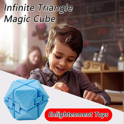 Infinite Triangle Magic Cube Children's Creative and Fun Stress Relieving Toy