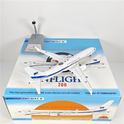 1:200 Inflight ROYAL AUSTRALIAN AIR FORCE B737MAX8 Plane Diecast Aircraft Model