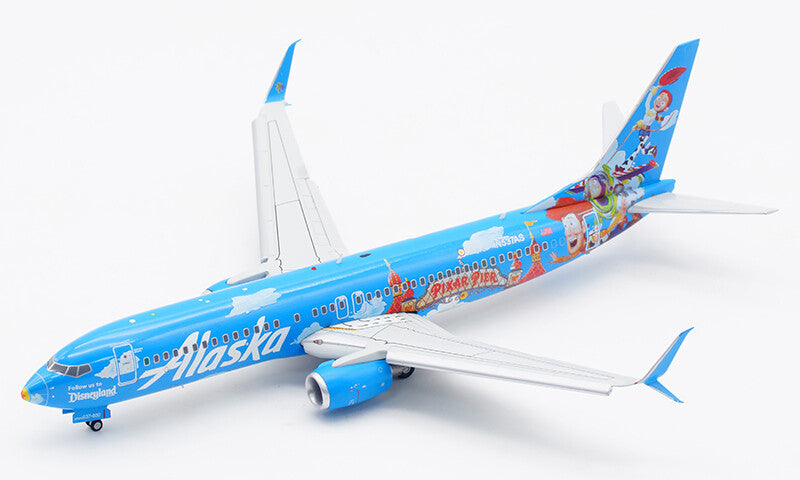 1:200 JC Wings Alaska BOEING B737-800 Flap Down Airplane Diecast Aircraft Model