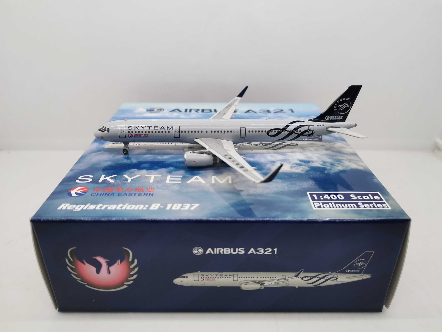 1:400 Phoenix SKYTEAM AIRBUS A321 Airplane Diecast Aircraft Plane Model
