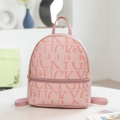 Backpack Synthetic Leather Small Bags Retro Handbag Phone Purse Pouch Travel 1PC