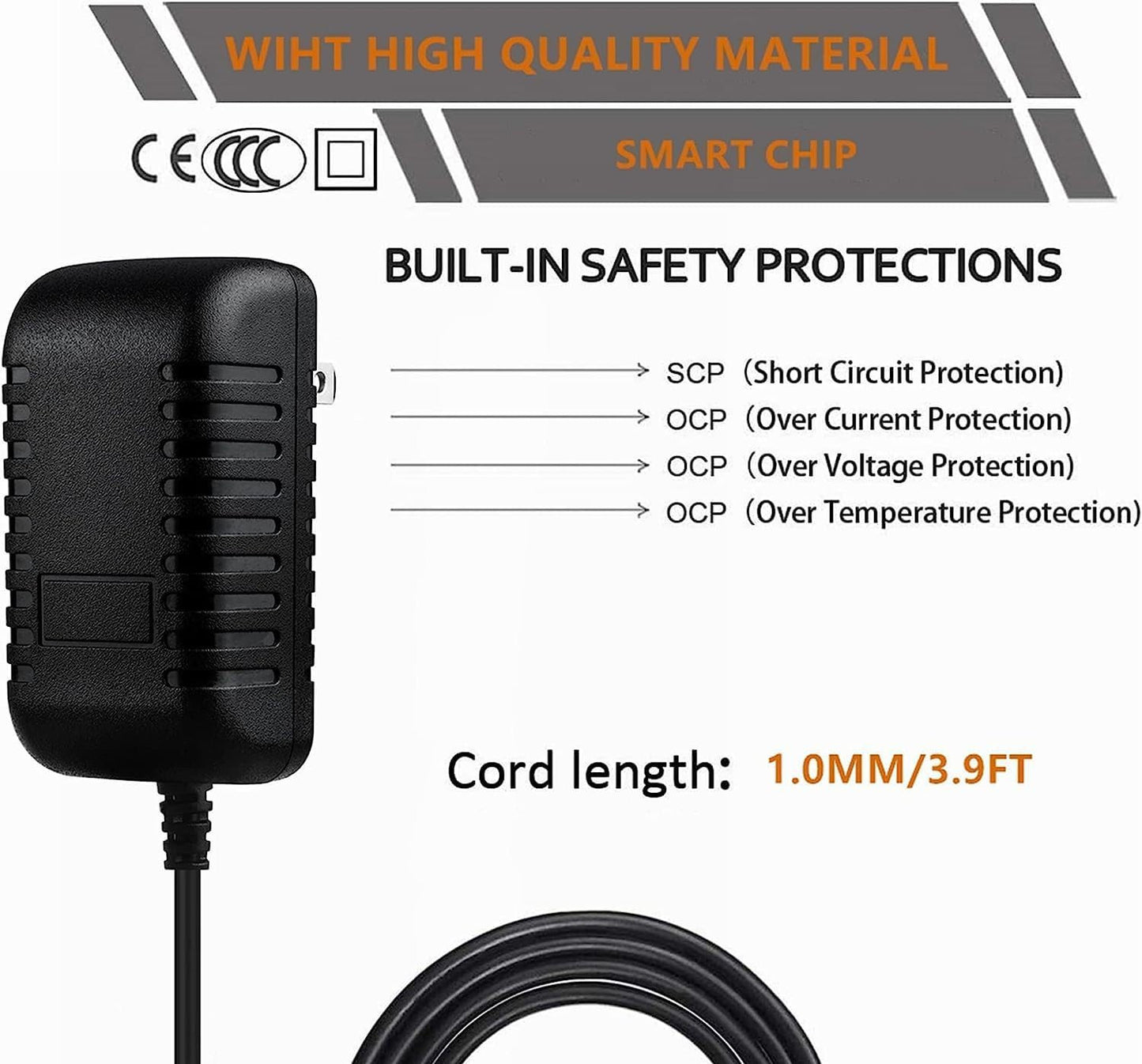AC 100-240V to DC 12V 2A Power Supply Adapter Heavy-Duty LED Light Strip 24W SMD