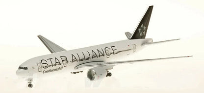 1:500 Aeroclassics Continental STAR ALLIANCE B777-200 Airplane Diecast Model