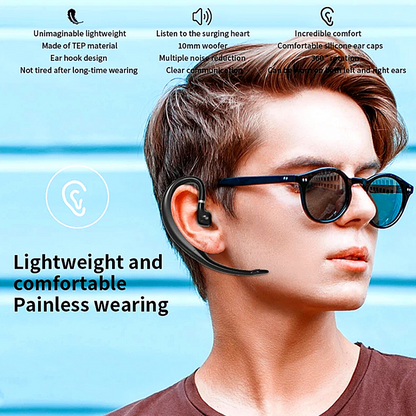Rare Wireless Bluetooth Handsfree Earphone Earbud Trucker For Smart Phone Tablet