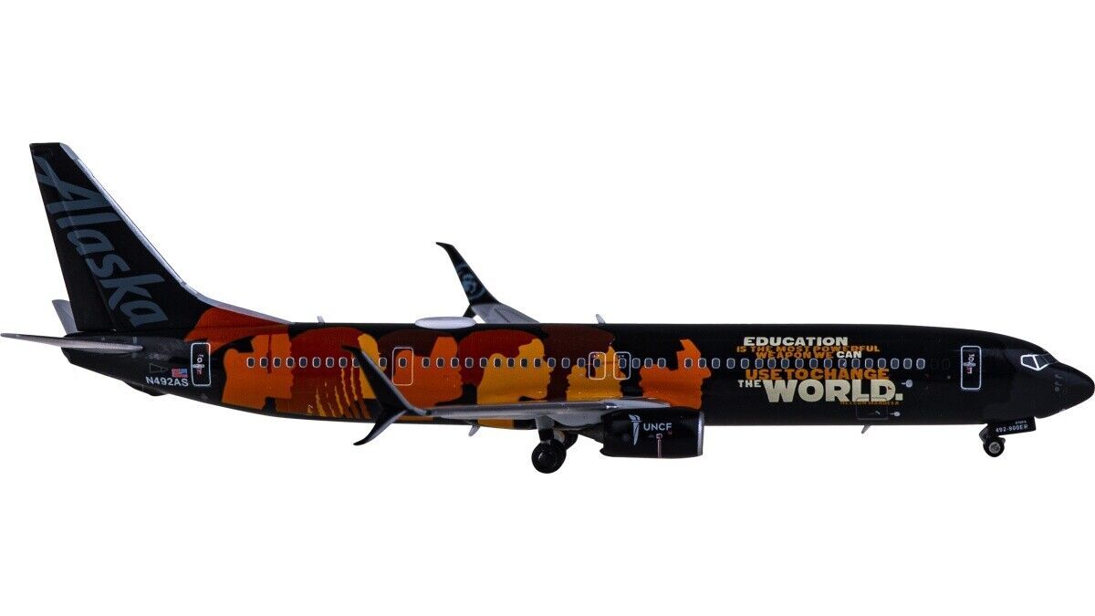 1:400 NG Model Alaska BOEING 737-800 Passenger Airplane Diecast Aircraft Model