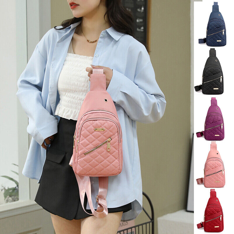 Women Crossbody Shoulder Bags Chest Sling Bag Fanny Packs Travel Sports Backpack