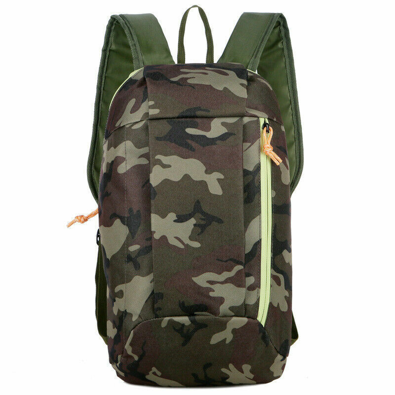 Sports Camouflage Travel Mountaineering Bag Zipper Belt Men Ladies Children