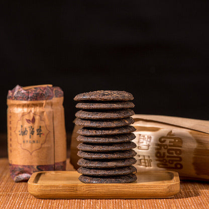 192G 24PCS Yunnan Menghai Pu-erh Small Tea Column Mini Linglong Small Cakes