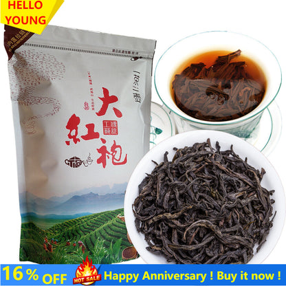Da Hong Pao Tea Premium Oolong Tea Dahongpao Tea Black Tea Big Red Robe 乌龙茶 250g