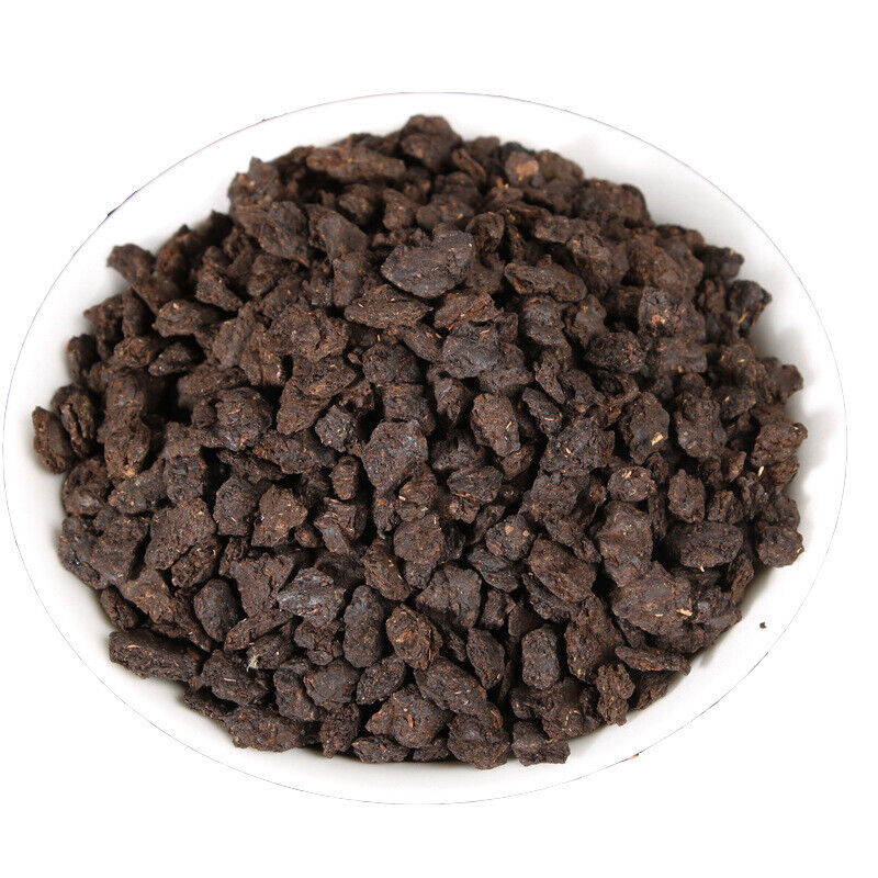 500g Yunnan Pu'er Tea Menghai Nuoxiang Ripe Tea Fossil Crushed Silver (No. C3)