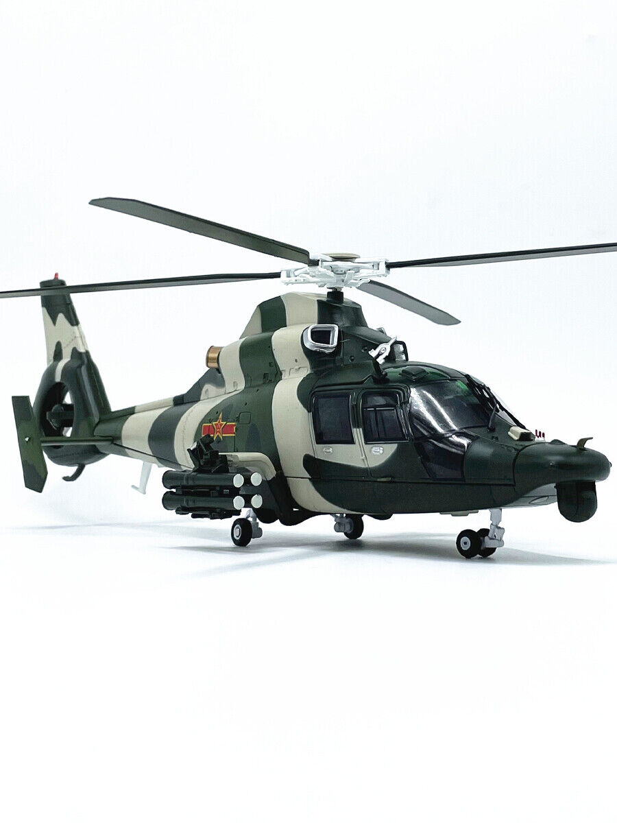 1/48 China Wuzhi 9z-9 Gunship Alloy Aircraft Model Display Collection Gift